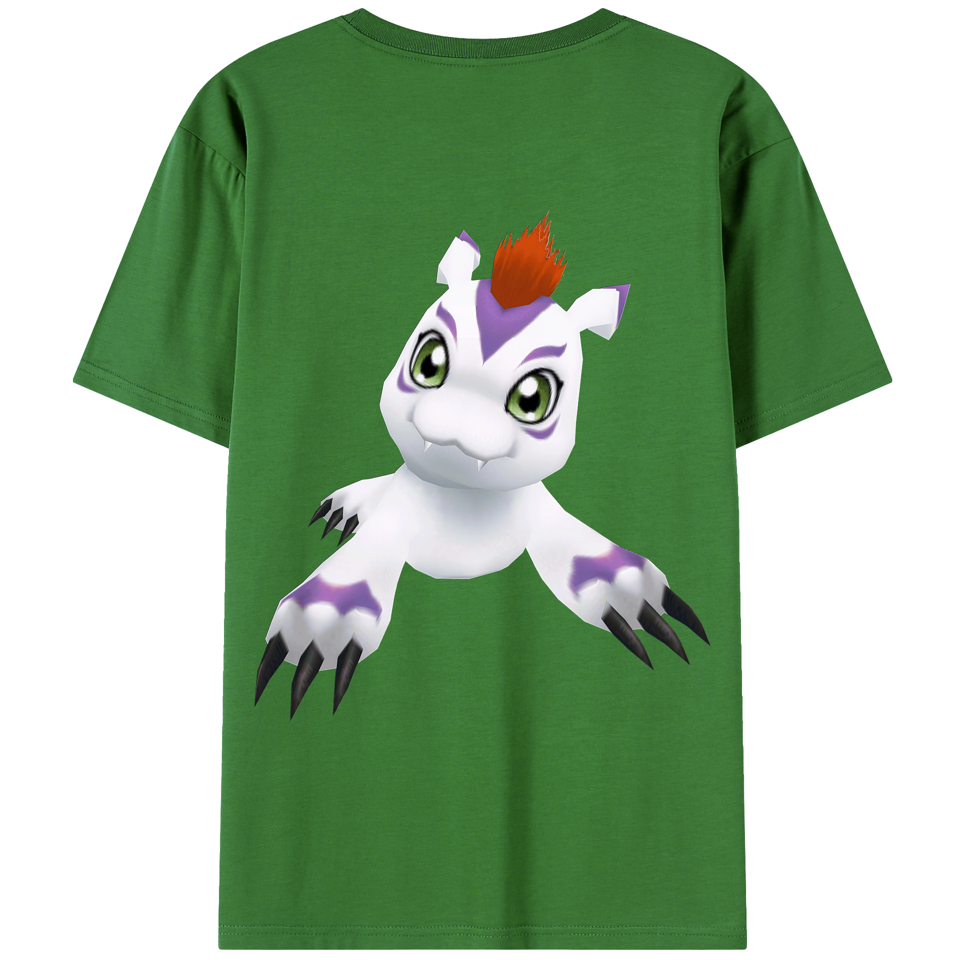 （画像用） Digimon デジタルモンスター/デジモン レディース半袖Tシャツ(バックプリント)